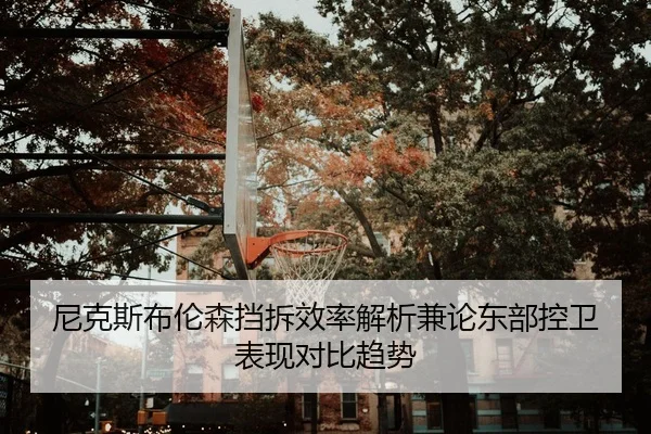 尼克斯布伦森挡拆效率解析兼论东部控卫表现对比趋势